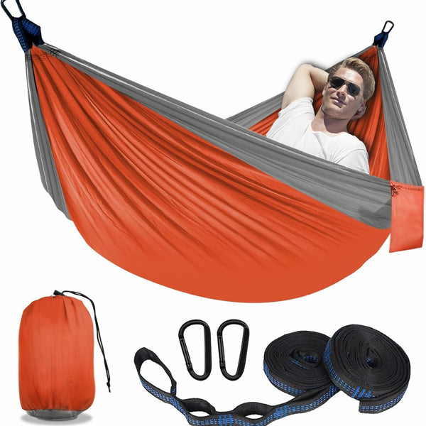 Outdoor Hammock Camping Hammock Portable Lightweight Nylon